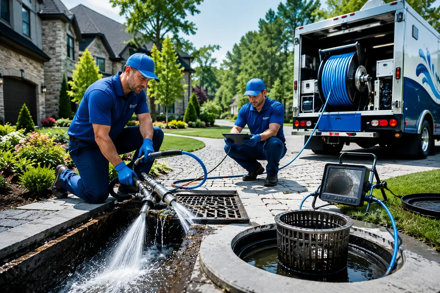 Local outdoor drain cleaning professionals in Economy, IN