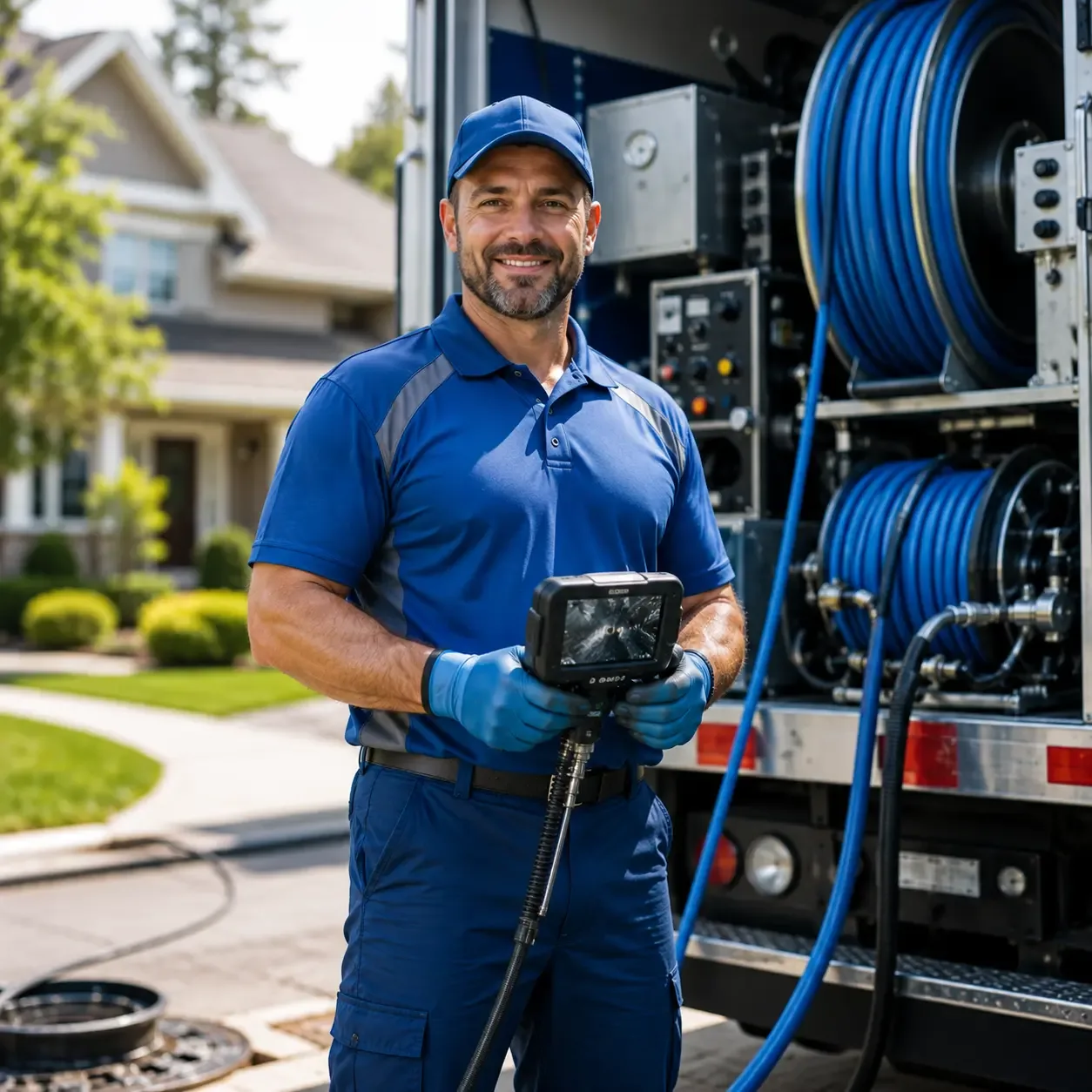 Local outdoor drain cleaning specialists in Economy, IN